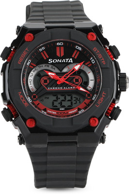 SF NH77030PP01J Analog Digital Watch For Men SF Wrist Watches