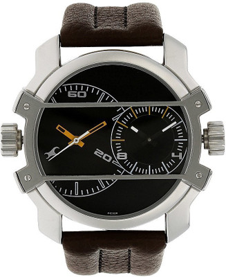 Fastrack NG3098SL02 Square Daddy Analog Watch For Men Fastrack Wrist Watches