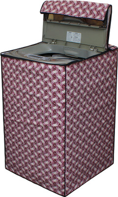 LITHARA Top Loading Washing Machine  Cover(Width: 60.96 cm, Pink, Brown)