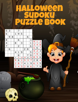 Halloween Sudoku Puzzle Book(English, Paperback, Spooky Boo)