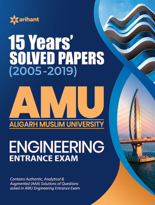 15 Years' Solved Papers for Amu Engineering Entrance Exam 2020(English, Paperback, unknown)
