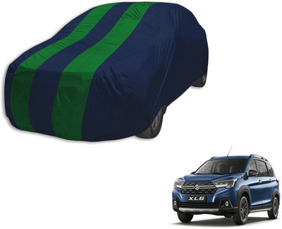 Auto Hub Car Cover For Maruti Suzuki Universal For Car (Without Mirror Pockets)(Blue, Green, For 2019 Models)