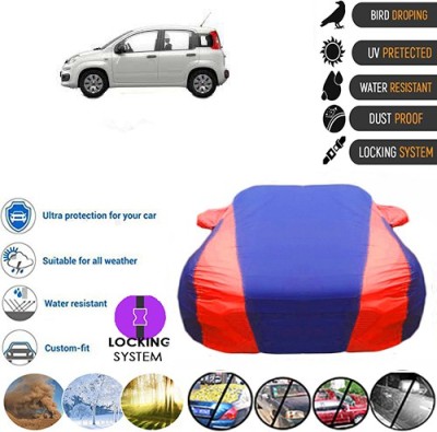 MotohunK Car Cover For Fiat Panda (With Mirror Pockets)(Multicolor)