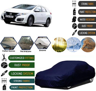 MotohunK Car Cover For Tata Estate (Without Mirror Pockets)(Blue)