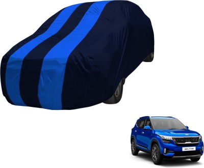 MOCKHE Car Cover For Universal For Car (Without Mirror Pockets)(Blue, Blue, For 2019 Models)