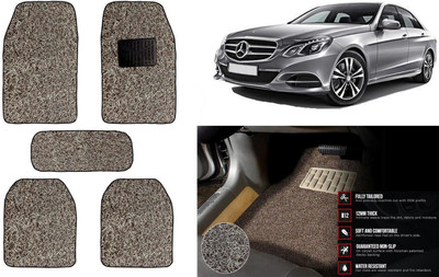 Auto Kite Plastic, PVC Standard Mat For  Mercedes Benz E220(Beige, Brown)