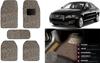 Auto Kite Plastic, PVC Standard Mat For  Volvo S80(Beige, Brown)