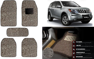 Auto Kite Plastic, PVC Standard Mat For  Mahindra XUV 500(Beige, Brown)
