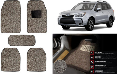Auto Kite Plastic, PVC Standard Mat For  Subaru Forester(Beige, Brown)