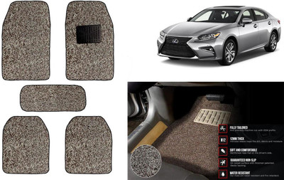 Auto Kite Plastic, PVC Standard Mat For  Lexus ES(Beige, Brown)