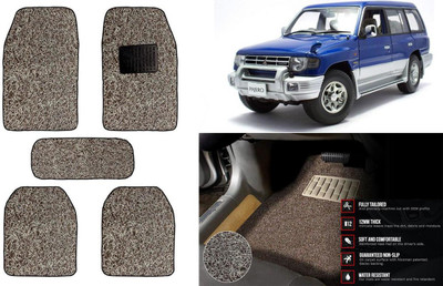 Auto Kite Plastic, PVC Standard Mat For  Mitsubishi Pajero(Beige, Brown)