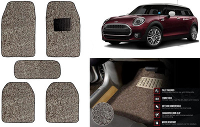 Auto Kite Plastic, PVC Standard Mat For  Mini ClubMan(Beige, Brown)
