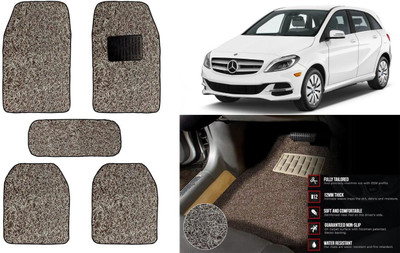 Auto Kite Plastic, PVC Standard Mat For  Mercedes Benz B-Class(Beige, Brown)
