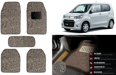 Auto Kite Plastic, PVC Standard Mat For  Maruti Suzuki WagonR Stingray(Beige, Brown)