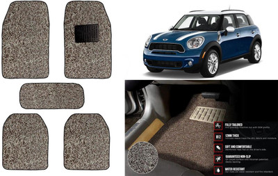 Auto Kite Plastic, PVC Standard Mat For  Mini Countryman(Beige, Brown)