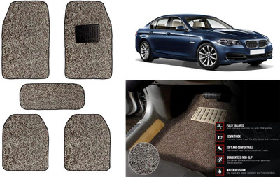 Auto Kite Plastic, PVC Standard Mat For  BMW 520d(Beige, Brown)
