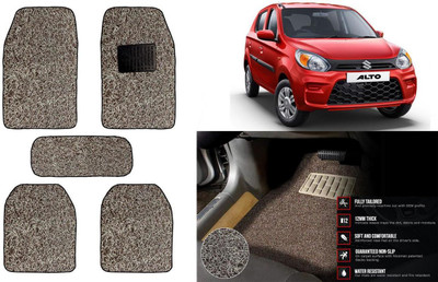 Auto Kite Plastic, PVC Standard Mat For  Maruti Suzuki Alto 800(Beige, Brown)