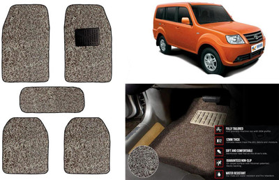 Auto Kite Plastic, PVC Standard Mat For  Tata Grand Dicor(Beige, Brown)