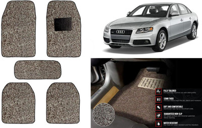 Auto Kite Plastic, PVC Standard Mat For  Audi A4(Beige, Brown)