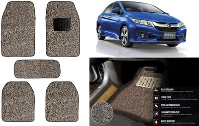 Auto Kite Plastic, PVC Standard Mat For  Honda City(Beige, Brown)