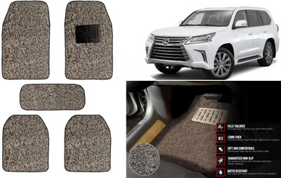 Auto Kite Plastic, PVC Standard Mat For  Lexus LX(Beige, Brown)