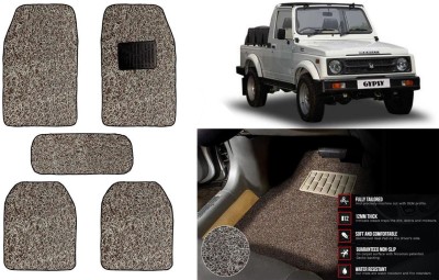 Auto Kite Plastic, PVC Standard Mat For  Maruti Suzuki Gypsy MG-410(Beige, Brown)