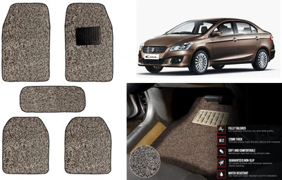 Auto Kite Plastic, PVC Standard Mat For  Maruti Suzuki Ciaz(Beige, Brown)