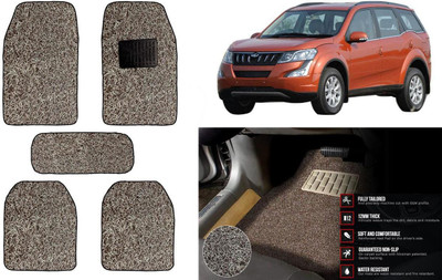 Auto Kite Plastic, PVC Standard Mat For  Mahindra XUV 500(Beige, Brown)