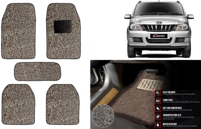 Auto Kite Plastic, PVC Standard Mat For  Mahindra Quanto(Beige, Brown)