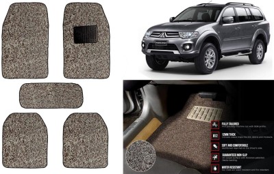 Auto Kite Plastic, PVC Standard Mat For  Mitsubishi Pajero Sport(Beige, Brown)