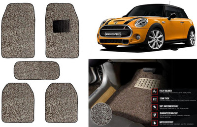Auto Kite Plastic, PVC Standard Mat For  Mini Cooper(Beige, Brown)