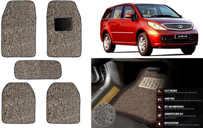 Auto Kite Plastic, PVC Standard Mat For  Tata Aria(Beige, Brown)
