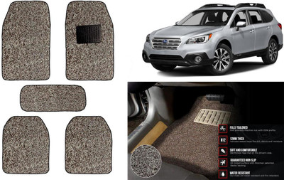 Auto Kite Plastic, PVC Standard Mat For  Subaru Outback(Beige, Brown)