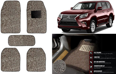 Auto Kite Plastic, PVC Standard Mat For  Lexus GX(Beige, Brown)