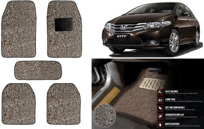 Auto Kite Plastic, PVC Standard Mat For  Honda City(Beige, Brown)