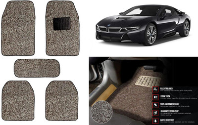 Auto Kite Plastic, PVC Standard Mat For  BMW I8(Beige, Brown)