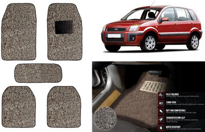 Auto Kite Plastic, PVC Standard Mat For  Ford Fusion(Beige, Brown)