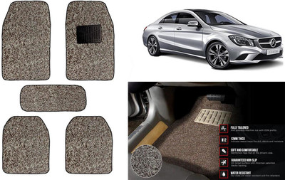 Auto Kite Plastic, PVC Standard Mat For  Mercedes Benz CLA-Class(Beige, Brown)