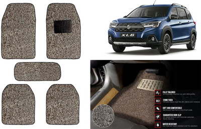 Auto Kite Plastic, PVC Standard Mat For  Maruti Suzuki XL6(Beige, Brown)