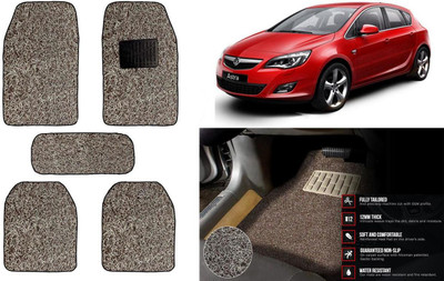 Auto Kite Plastic, PVC Standard Mat For  Opel Astra(Beige, Brown)