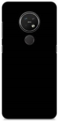 GLOBALCASE Back Cover for NOKIA 7.2(Black, Grip Case, Silicon, Pack of: 1)