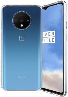 COVERBLACK Back Cover for OnePlus 7T(Transparent, Dual Protection, Pack of: 1)