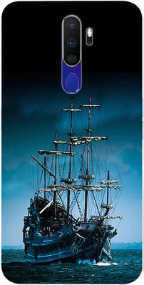 METOO Back Cover for Oppo A9 2020A9 2020, Ship Design Back Cover Print : 137(Multicolor, Dual Protection, Silicon, Pack of: 1)