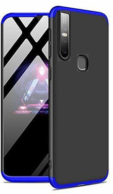 CaseWEB Front & Back Case for Vivo V15(Blue, Hard Case, Pack of: 1)