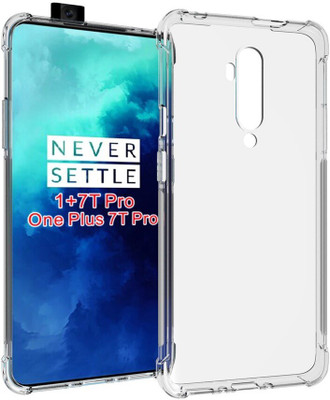 Casehub Front & Back Case for Oneplus 7T Pro(Transparent, Dual Protection, Pack of: 1)