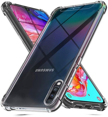 Aaralhub Bumper Case for Samsung Galaxy A70s, Samsung A70s(Transparent, Dual Protection, Pack of: 1)