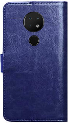 MAXSHAD Flip Cover for Nokia 6.2(Blue)