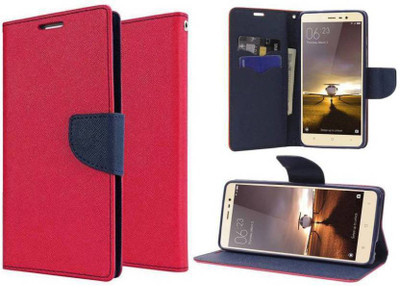 SAMARA Flip Cover for HONOR 7C / LND-AL30(Pink, Grip Case)