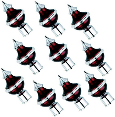 GROWNIX Multicolor Rod Rail Bracket Metal(Pack of 10)