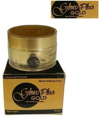 Glow plus Gold Night Cream For Good Looking Skin Made In France(30 g)